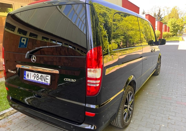 Mercedes-Benz Viano cena 109900 przebieg: 225900, rok produkcji 2013 z Bobowa małe 301